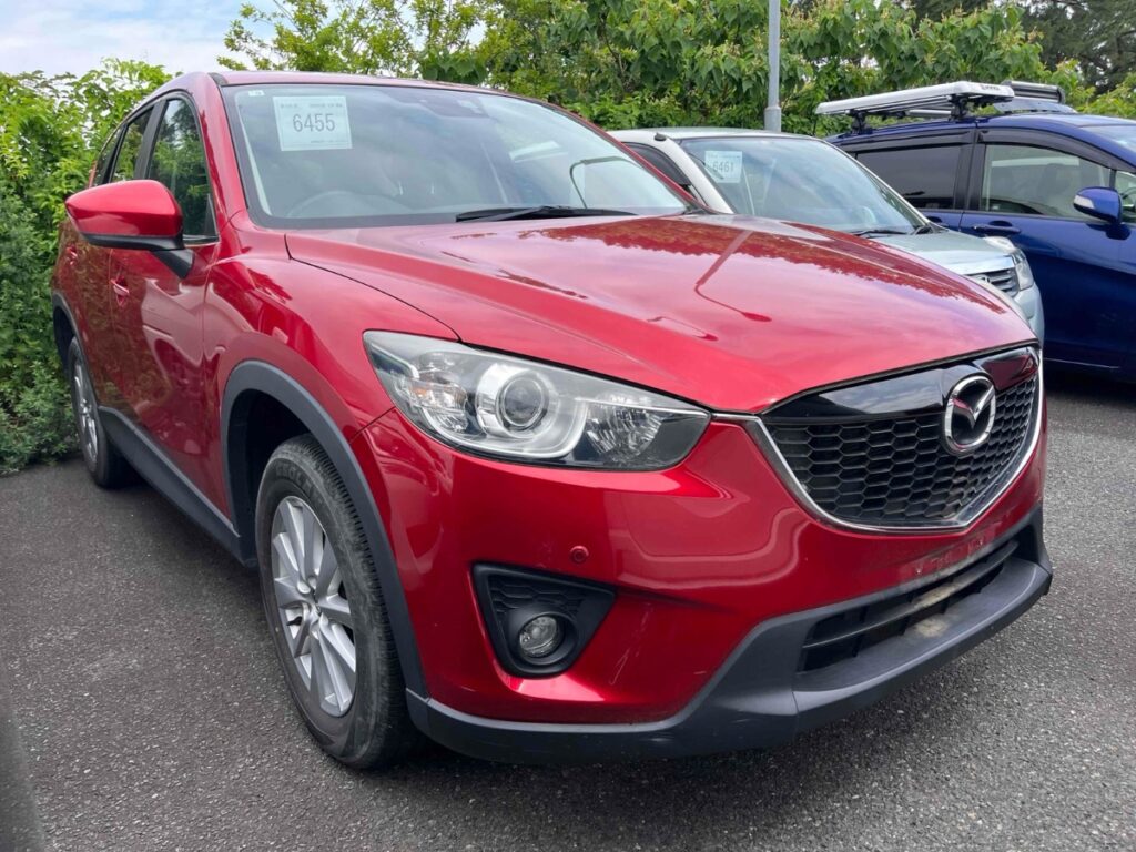 front side view of 2014 Mazda CX-5