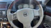 steering wheel view of 2006 Nissan Bluebird