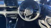 steering wheel view of 2020 Toyota Yaris HYBRID X