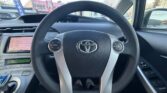 steering wheel view of 2015 Toyota Prius