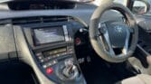 front seats and steering wheel view of 2012 Toyota Prius