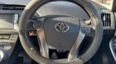 steering wheel view of 2012 Toyota Prius