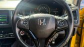steering wheel view of 2018 Honda Vezel