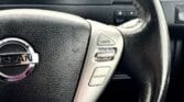 close up view of steering wheel of 2013 Nissan Serena