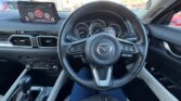 steering wheel view of 2020 Mazda CX-5