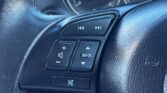 steering wheel closeup view of 2012 Mazda CX-5