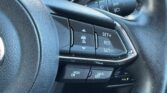 steering wheel closeup view of 2020 Mazda CX-5
