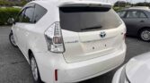 back side view of 2012 Toyota Prius Alpha