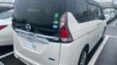 back side view of 2016 Nissan Serena