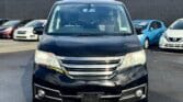 front view of black 2013 Nissan Serena