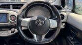steering wheel view of 2011 Toyota Vitz