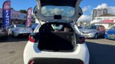 open trunk view of used 2020 Toyota Yaris HYBRID X
