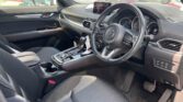 front door open view of grey 2018 Mazda CX-8