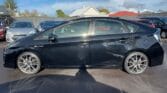full side view of black 2012 Toyota Prius