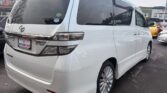 back side view of 2013 Toyota Vellfire