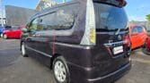 back side view of 2013 Nissan Serena