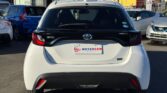 back view of 2020 Toyota Yaris HYBRID X