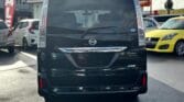 back view of black 2013 Nissan Serena