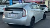 back side view of silver 2015 Toyota Prius