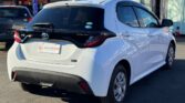 used 2020 Toyota Yaris HYBRID X back side view