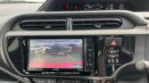 reversing camera display view of 2016 Toyota Aqua