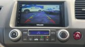reversing camera display view of 2007 Honda Civic