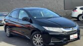 front side view of black luxury 2015 Honda Grace
