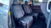 back door open view of 2012 Toyota Alphard