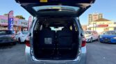 open trunk view of used 2012 Toyota Alphard