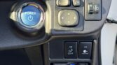 push start button view of white 2014 Toyota Aqua