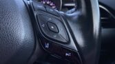 2017 Toyota C-HR closeup view of steering wheel