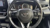 steering wheel view of 2018 Toyota Corolla
