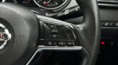 closeup steering wheel view of 2018 Nissan X-Trail