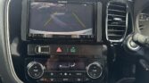 reversing camera display view of 2016 Mitsubishi Outlander