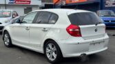 back side view of 2008 BMW 120i