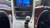 used 2012 Toyota Vellfire inside view