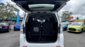 used 2012 Toyota Vellfire open trunk view