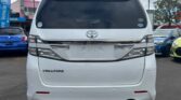 back view of 2012 Toyota Vellfire