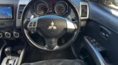 steering wheel view of 2012 Mitsubishi Outlander