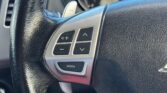 steering wheel closeup view of 2012 Mitsubishi Outlander