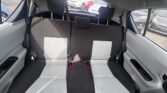 back seats view of used blue 2012 Toyota Aqua