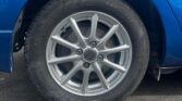 alloy wheel veiw of blue 2012 Toyota Aqua