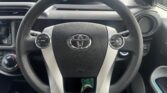 steering wheel view of 2012 Toyota Aqua