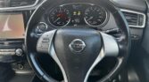 steering wheel view of 2015 Nissan X-Trail