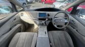 front inside view of used white 2008 Toyota Estima