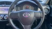 closeup view of steering wheel of 2014 Toyota Corolla