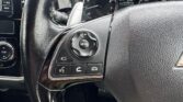 steering wheel closeup view of 2015 Mitsubishi Outlander