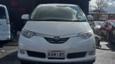 front view of used white 2008 Toyota Estima