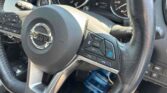 steering wheel closeup view of 2019 Nissan X-Trail