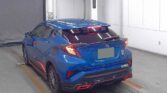 blue 2017 Toyota C-HR G back side view